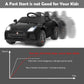 Costzon Ride On Car, 12V Licensed Jaguar F-Type Svr Battery Powered Ride On Toy W/Remote Control, Front/Rear Lights, Mp3, Music, 3 Speeds, Spring Suspension, Electric Vehicle For Kids (Black)
