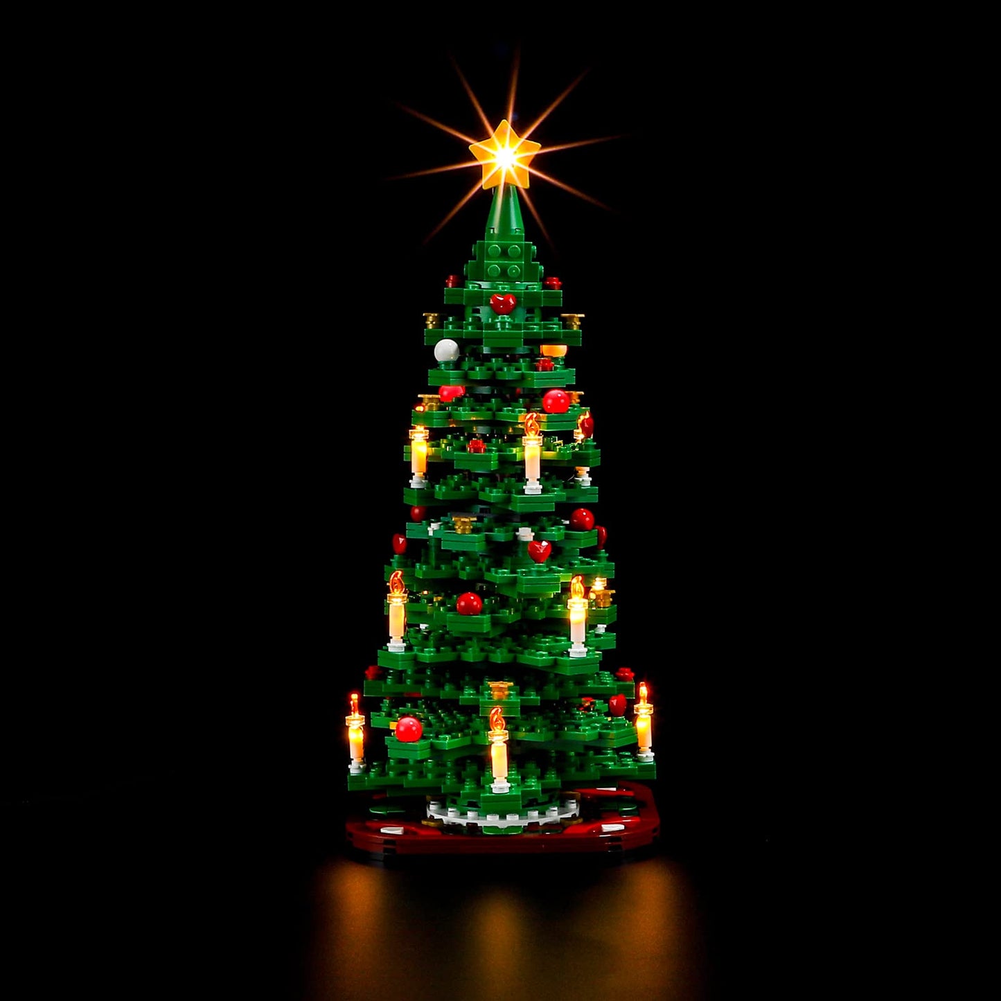 Briksmax Led Lighting Kit For Lego-40573 Christmas Tree - Compatible With Lego Building Blocks Model- Not Include The Lego Set