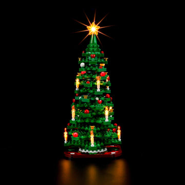Briksmax Led Lighting Kit For Lego-40573 Christmas Tree - Compatible With Lego Building Blocks Model- Not Include The Lego Set