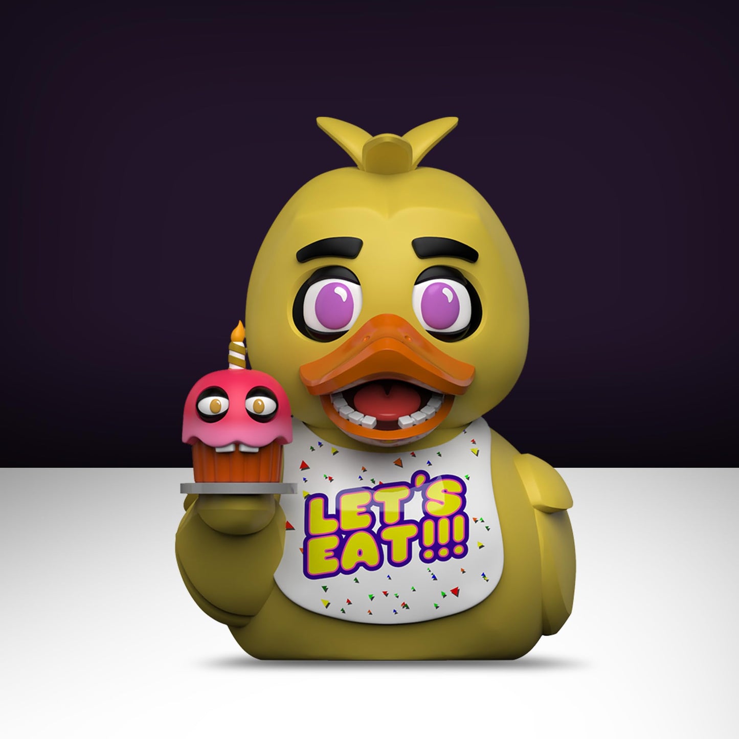 TUBBZ First Edition: Five Nights at Freddy's - Chica Cosplaying Rubber Duck Vinyl Figure