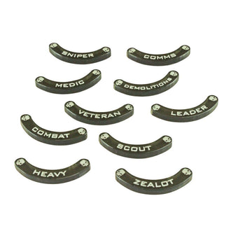 LITKO Specialist Base Hugger Token Set  25mm Bases  Compatible with Warhammer: Kill Team  Translucent Grey (10)