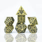 Dice Set - Illusory Metal - Gold (7)