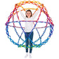 Hoberman Sphere - Mega Sphere Spectrum Multicolor, 18-54 Inches