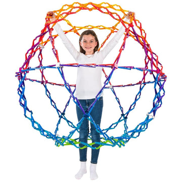 Hoberman Sphere - Mega Sphere Spectrum Multicolor, 18-54 Inches