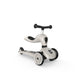 Scoot & Ride 2-In-1 Ride-On & Stand Kids Scooter, Ages 1 To 5, Highwaykick 1, Ash