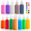 Fottaqqan 12 Pcs Art Sand,Colored Sand Kit,DIY Arts & Crafts Sand for Kids,Fine Sand for Wedding Decor,Painting,Children