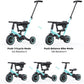 newyoo Toddler Tricycles for 1-3 Year Olds, Toddler Bike, Baby Balance Bike, Christmas and Birthday Gift for Boy and Girl, Trike