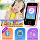 Kids Smart Phone - Phones for Kids with Soft Silicone Cover 32GB SD Card - 2.8'' Touchscreen Kids Cell Phone with Dual Camera Pu