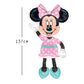 Anagram 34331 Minnie Airwalkers - Pink Dress Foil Mylar Party Balloon, 54, Multicolor, Pack of 1,10116417