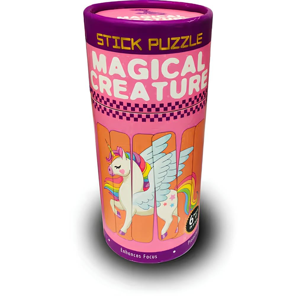 Popcorn Games & Puzzles Magical Creature Stick Puzzle