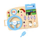MERISHOPP Montessori Busy Board Simulated Switch Board for Kids Children Holiday Gifts| Baby Learning Toy | Infant Activity Toy 