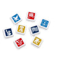 Bananagrams Stars and Stripes Edition Family Board Game - Mixed Materials, Model SAS001