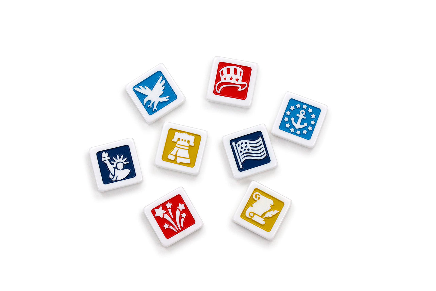 Bananagrams Stars and Stripes Edition Family Board Game - Mixed Materials, Model SAS001