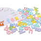 THE STYLE SUTRA Colorful Wooden ABC Alphabet Puzzle Cards Teaching Aids Party Sensory Toys|Preschool Toys & Pretend Play|Wooden 