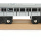 Muni Pals Munipals New York City Subway Wooden Railway (B Division) F Train/6 Avenue Local-Culver Express–Child Safe And Tested Wood Toy Train
