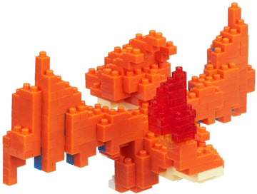 Nanoblock - Pokemon - Mega Charizard Y, Pokemon Series Building Kit 6.0×10.8×7.6:Cm
