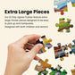 MasterPieces 500 Piece EZ Grip Jigsaw Puzzle for Adults, Family, or Youths - Harvest Street Party - 19.25x26.75