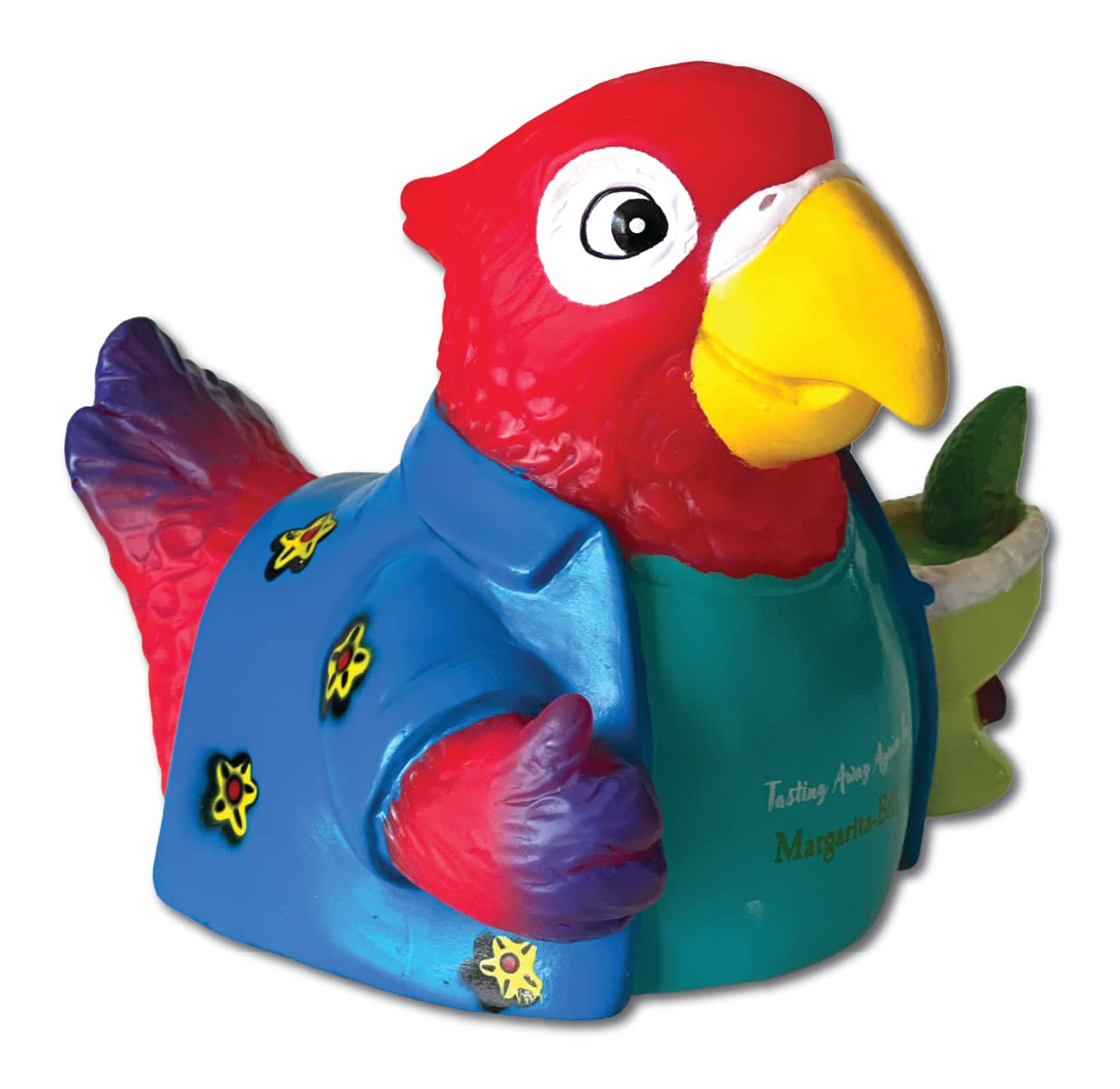 Celebriducks - Tasting Away Again In Margarita-Bill - Floating Rubber Ducks - Collectible Bath Toy Gift For Kids & Adults Of All