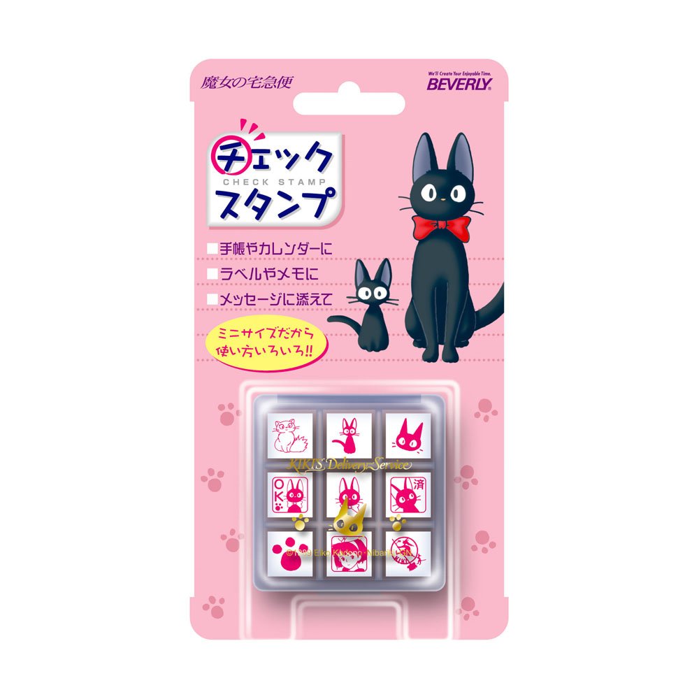 Beverly Ghibli Kikis Delivery Service Stamp Hanko Check Stamp CK9-004