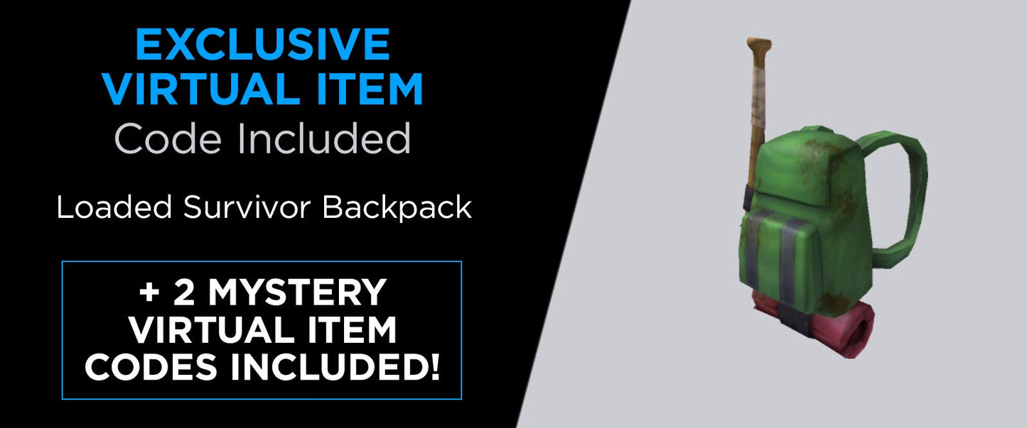 Roblox Action Collection - After The Flash: Wasteland Survivor Figure Pack + Two Mystery Figure Bundle [Includes 3 limited availability Virtual Items]