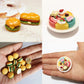 Nuanmu Miniature Food Drink Bottles Set - 100 Pieces, Small Resin Toys for Dollhouse Pretend Play, Multicolor, Model NM001
