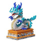 HONLANCH Dragon Series Auspicious Lucky Dragon Micro Building Blocks Set (2020Pieces Base with Storage Function)-Toys Gifts for Kid and mature-themed
