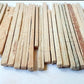 4OUR FAITH Red Slate Pencils, Natural Limestone Chalk, 30 Count, Off Red