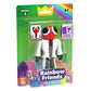 Rainbow Friends Scientist Action Figure - 5" Posable Orange Figure, Model RF2604, Plastic Material