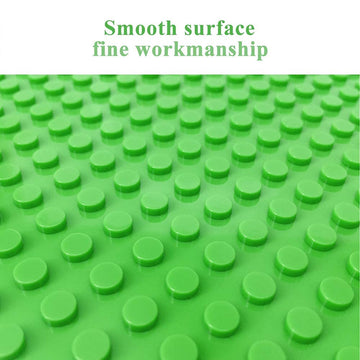 Jnzong Classic Baseplates Building Base Plates For Building Bricks 100% Compatible With Major Brands-Baseplates 10'' X 10'', Pac