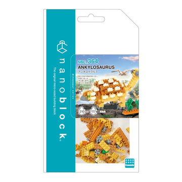 Nanoblock - Dinosaurs - Ankylosaurus, Collection Series Building Kit