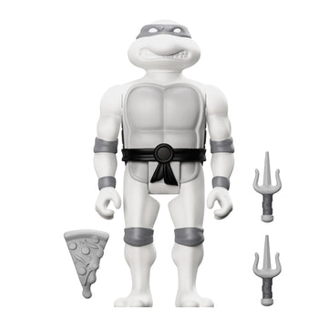 Super7 Teenage Mutant Ninja Turtles Raphael (Comic Grayscale) - 3.75' Tmnt Action Figure With Accessories Classic Cartoon Collectibles