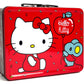 Hello Kitty Gift Set- Hello Kitty Lunch Tin Box, Water Bottle, Puzzle, Stickers, And Pencil Case.