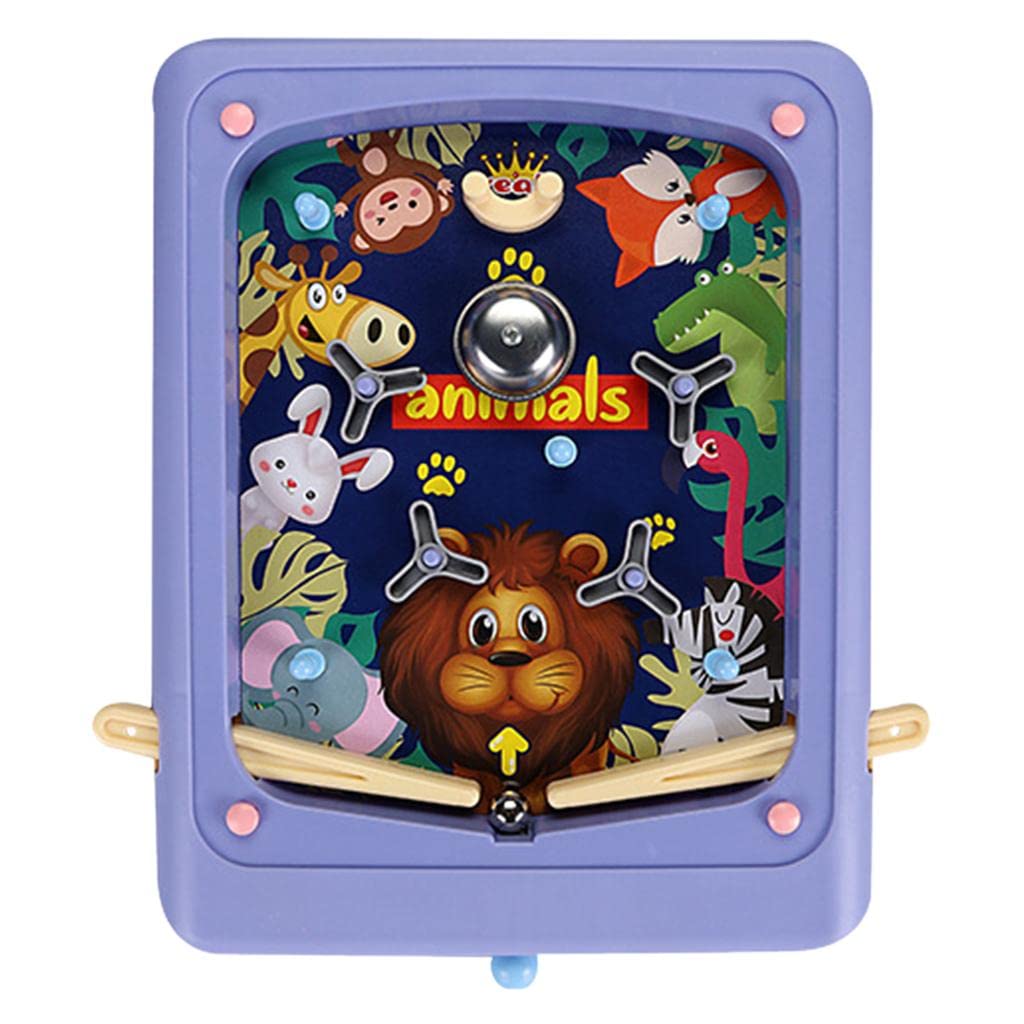 Ilsmysutra Pinball Game Toys Kids Interactive Educational Development Toy Gifts Purple|Toys For Baby|Developmental Baby Toys