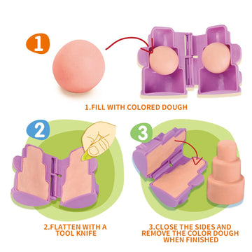 Hasayaqi Brithday Party Play Food Playdough Sets For Kids Ages 4-8,Sweet Cakes Kitchen Creations Play Dough Set For Kids Ages 2-