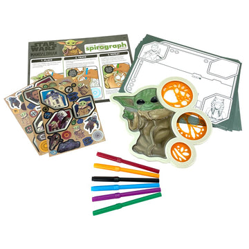 Spirograph Cyclex Studio Grogu - Disney Star Wars The Mandalorian - Baby Yoda - The Easy Way To Make Countless Amazing Designs -