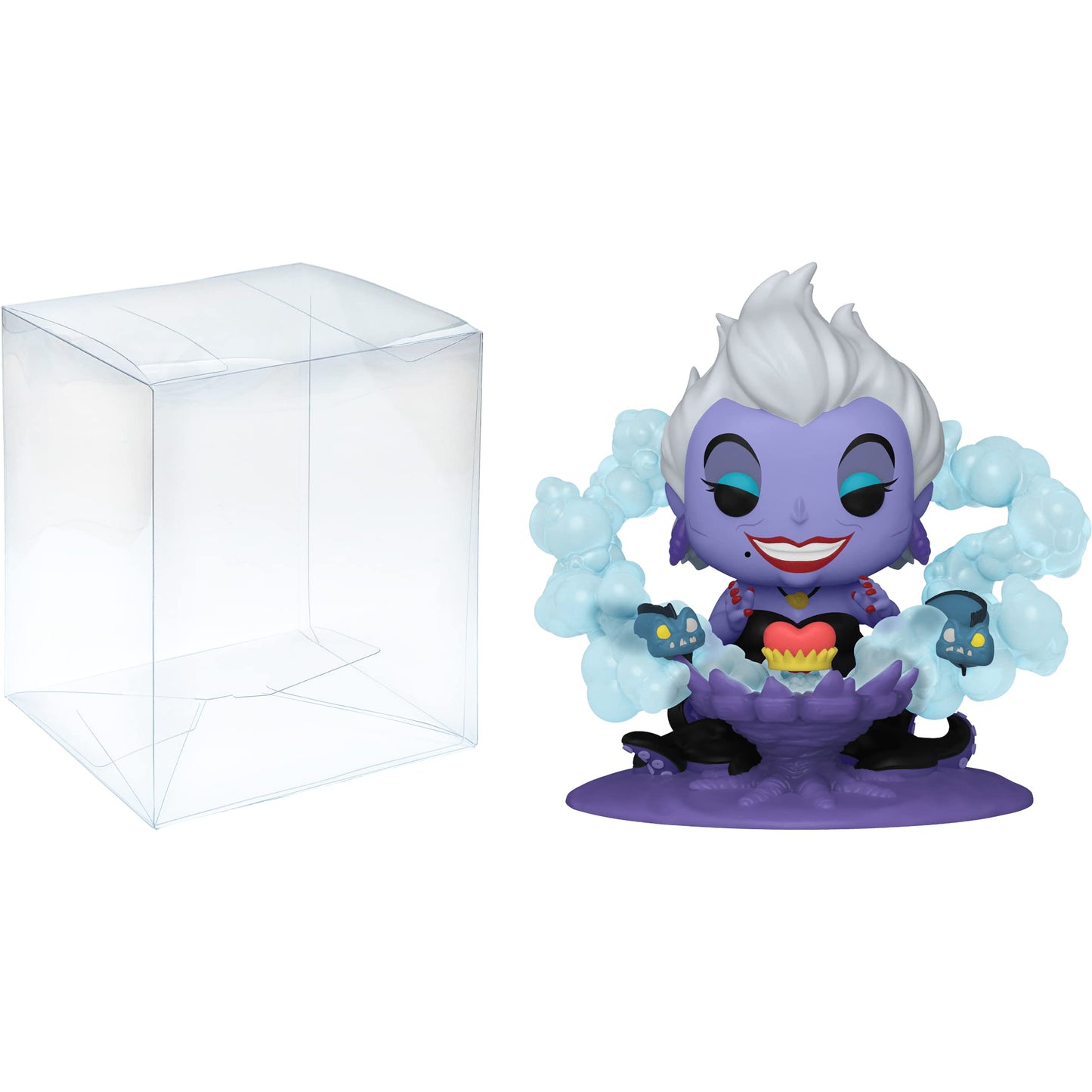 Ursula On Throne: P O P ! Vinyl Figurine Bundle With 1 Compatible Protector (1089-50271 - B)