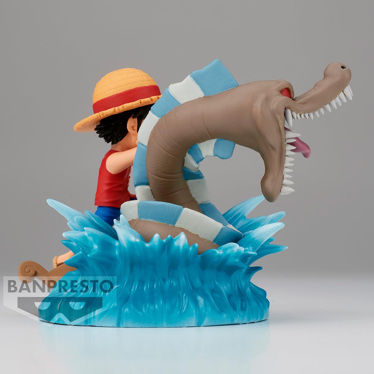 Banpresto - One Piece - Log Stories - Monkey D. Luffy Vs Local Sea Monster, Bandai Spirits World Collectable Figure