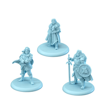 Cmon A Song Of Ice And Fire Tabletop Miniatures Game Stark Heroes Iii Box Set - Expand Your Forces With Iconic Stark Heroes! Str
