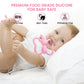 Baby Teething Toys, Butterfly Design Teether Pain Relief Toy For Newborn Babies, Freezer Safe Neutral Shower Gift, Soft Textured