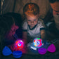 3 Pack 4'' Jumbo Easter Eggs Filled Glow Rainbow Puzzle Balls, Magic Cube Stress Relief Fidget Toys Brain Teaser Game Kids Boys
