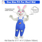 Xyjkidses Inflatable Bunny Costume For Kids Easter Bunny Costumes Kid Rabbit Blow Up Costume For Cosplay Party (Kid Bunny Costum