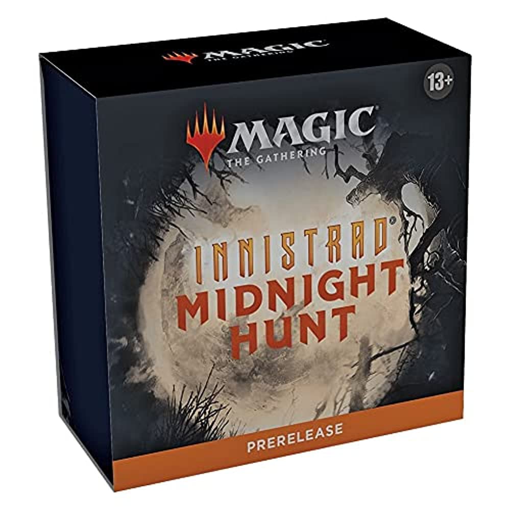 Card Game Magic: The Gathering Prerelease Kit - Innistrad Midnight Hunt - Black Cardstock