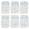 Maihao Reborn Baby Dolls Diapers 18-28 Inch Newborn Reusable 6-Piece Pack Fit 18-28'' Reborn Newborn Dolls