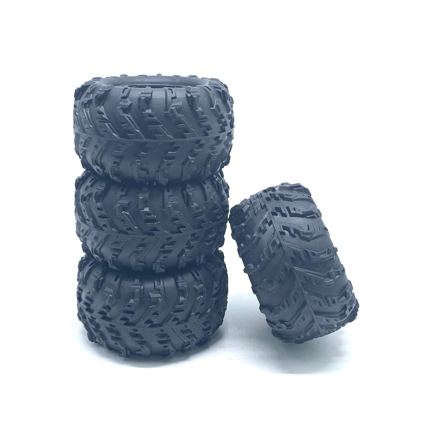 KingVal 4PCS Replacement 85MM Tire Wheel Tyre RC Spare Parts Compatible with JJRC Q117-A Q117-B RC Car