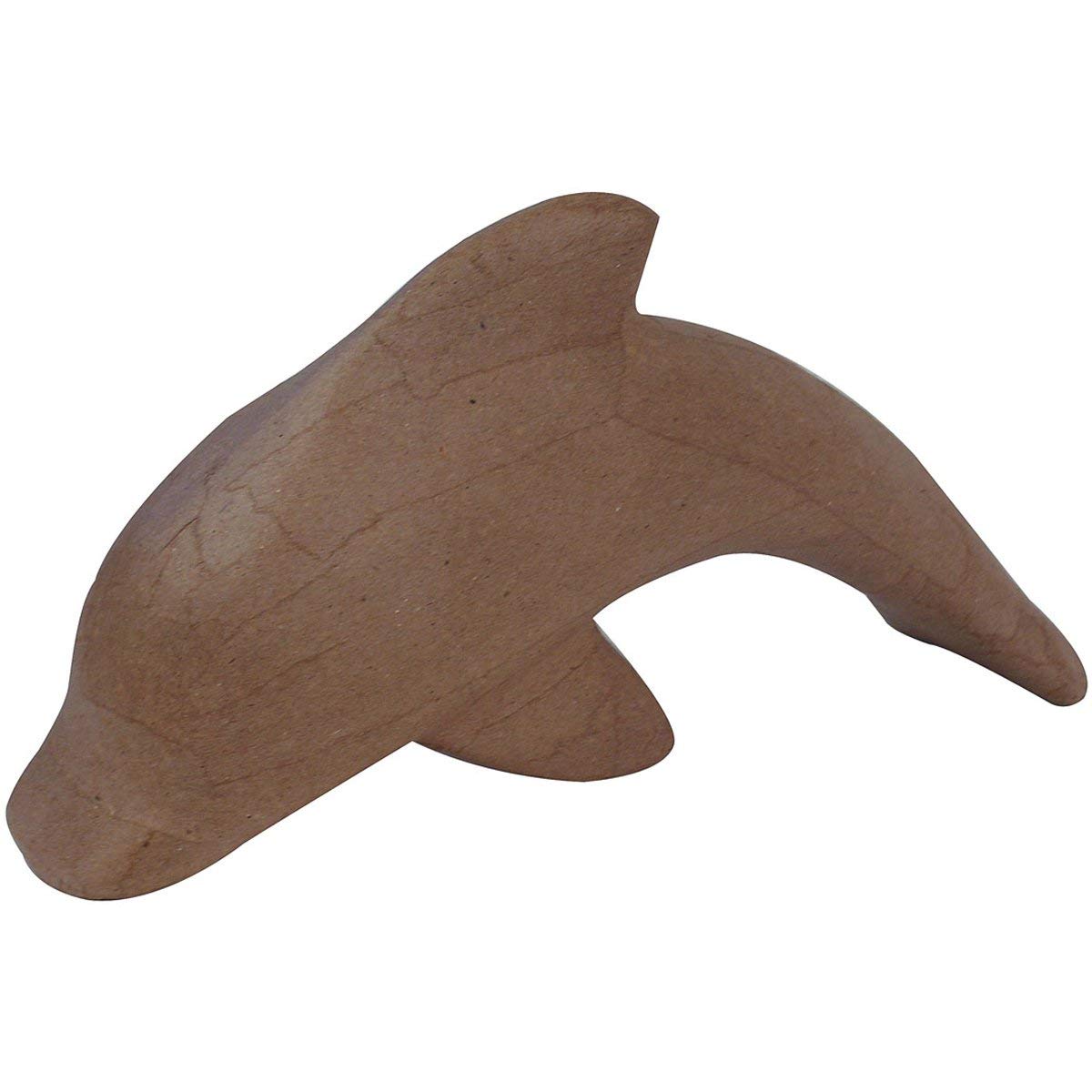 Decopatch Paper-Mache Figurine 4.5-Dolphin