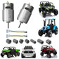 2 Pcs 24V RS555 35000RPM Electric Motor Drive Engine for Power Wheel Motor Upgrade,High Speed Motor Gearbox Accessories for Powe