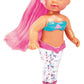 Simba 105733482 - Evi Love Glitter Mermaid Doll With Tail Fin That Glitters When Shake, Only One Item Will Be Delivered