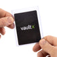 Vault X Toploaders 100Pt, Trading Cards, Premium Extra Thick, 3 X 4 Seamless Rigid Card Holders, Hard Sleeves, Clear Protection