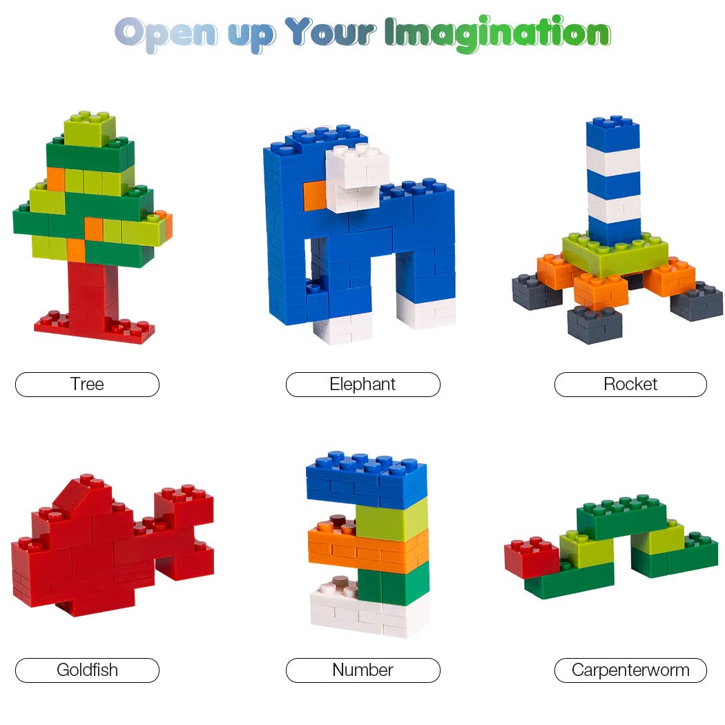 Unirolic Classic Building Bricks Set, 1546 Pieces Basic Building Blocks With Wheels, Stem Creative Compatible With All Major Brands, Ideal Educational Toy For Kids Teens