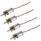 JUZITAO 8pcs Mini Micro N20 Gear Motor DC 3V-6V Slow Speed Full Metal Gearbox Micro Motor for RC Car, Robot Model, DIY Engine To